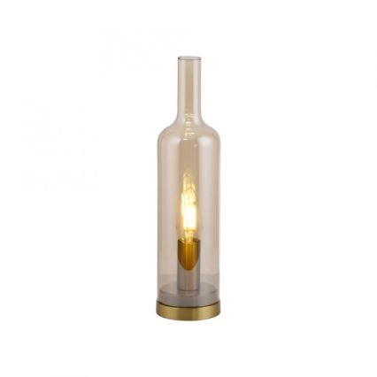 JUST LIGHT. 14006-27 - Laualamp BOTTLE 1xE14/25W/230V beež/suitsune