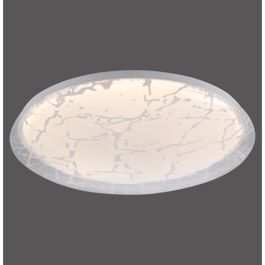 JUST LIGHT. 14008-16 - Hämardatav LED-laelamp ART PLAFO LED/20W/230V 2700-6500K Ø 38 cm valge + kaugjuhtimispult