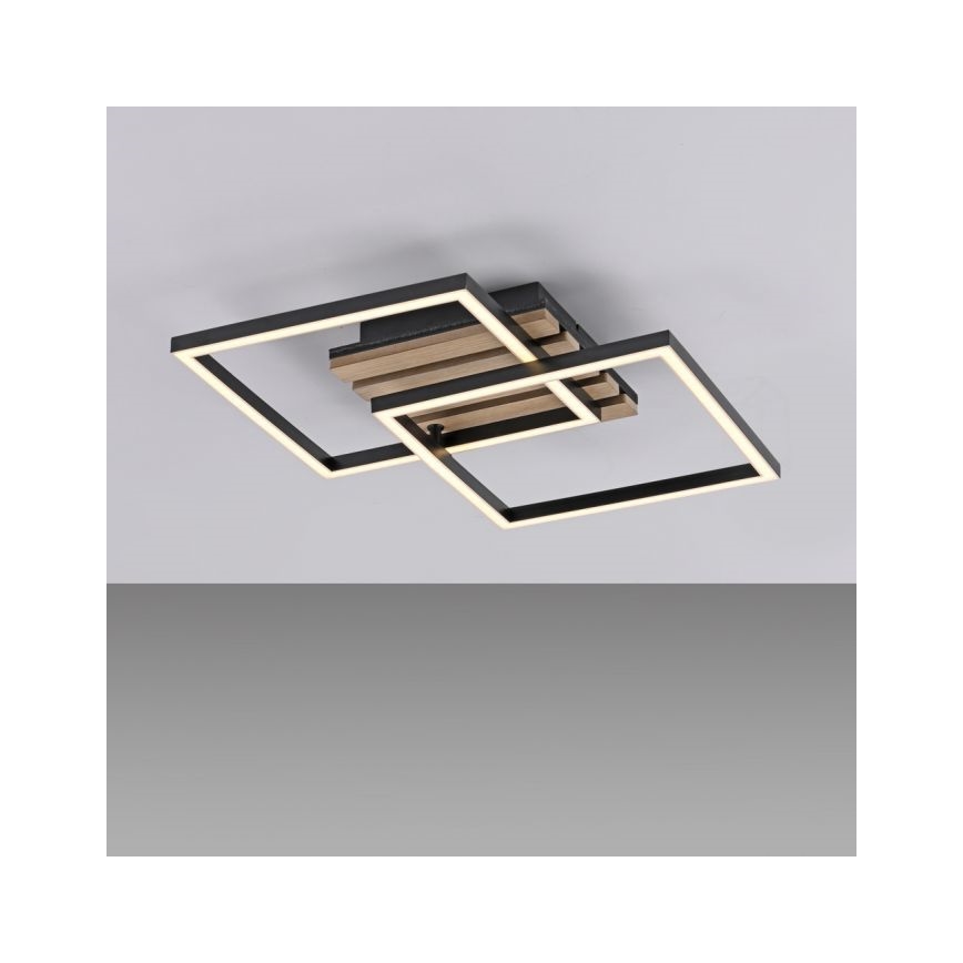 JUST LIGHT. 14053-79 - LED laelamp AKUSTIKA LED/15W/230V tamm/must