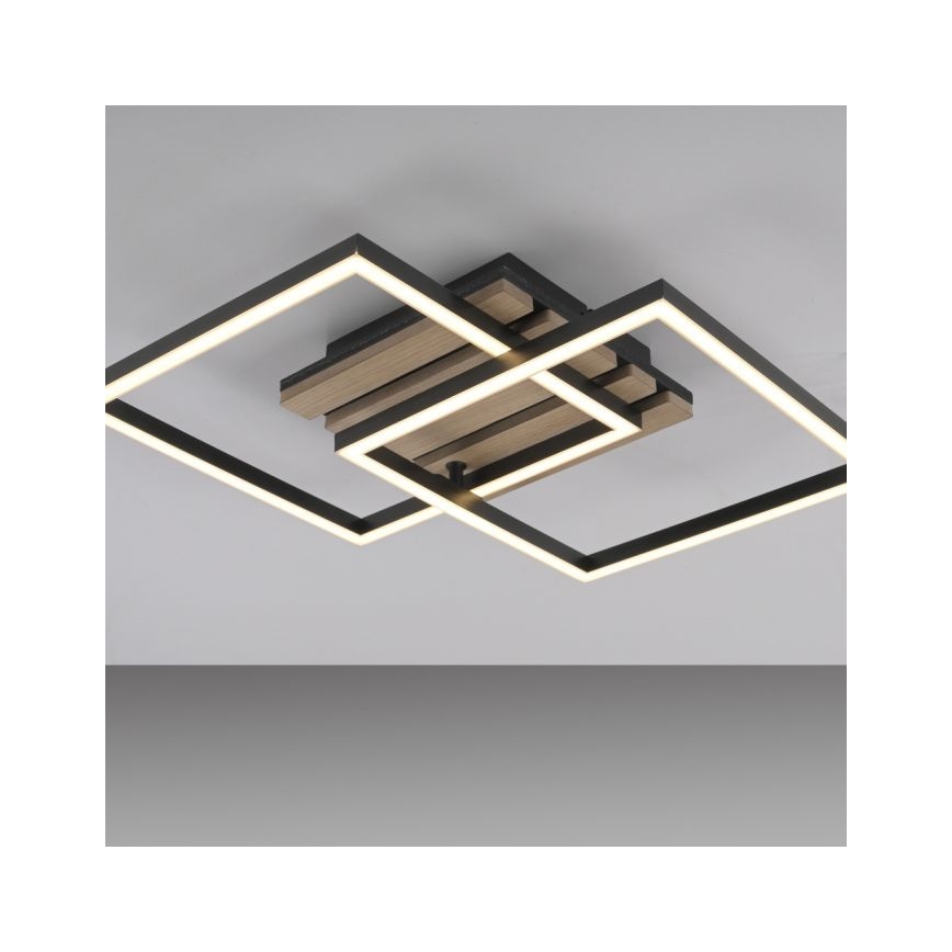 JUST LIGHT. 14053-79 - LED laelamp AKUSTIKA LED/15W/230V tamm/must