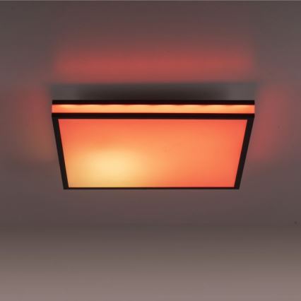 JUST LIGHT. 14110-18 - LED RGB Hämardatav laevalgusti MARIO BLACK LED/19,5W/230V 2700-5000K + kaugjuhtimispult