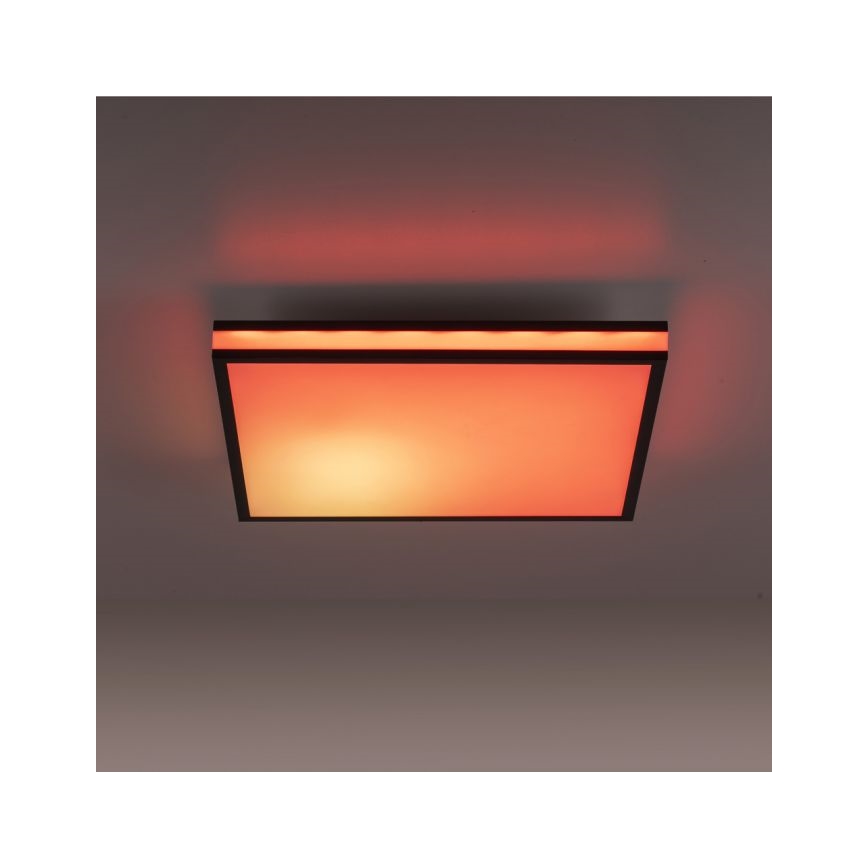 JUST LIGHT. 14110-18 - LED RGB Hämardatav laevalgusti MARIO BLACK LED/19,5W/230V 2700-5000K + kaugjuhtimispult