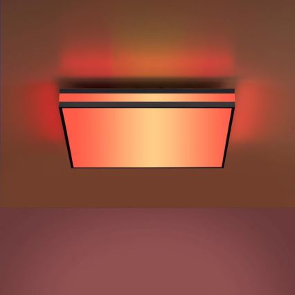 JUST LIGHT. 14110-18 - LED RGB Hämardatav laevalgusti MARIO BLACK LED/19,5W/230V 2700-5000K + kaugjuhtimispult