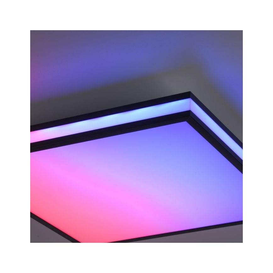 JUST LIGHT. 14110-18 - LED RGB Hämardatav laevalgusti MARIO BLACK LED/19,5W/230V 2700-5000K + kaugjuhtimispult