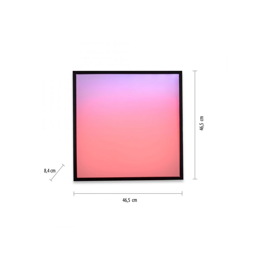JUST LIGHT. 14110-18 - LED RGB Hämardatav laevalgusti MARIO BLACK LED/19,5W/230V 2700-5000K + kaugjuhtimispult