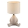 JUST LIGHT. 14190-39 - Laualamp TED 1xE27/25W/230V beež