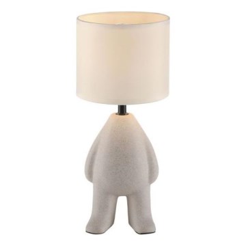 JUST LIGHT. 14191-39 - Laualamp TED 1xE27/25W/230V beež