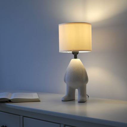 JUST LIGHT. 14191-39 - Laualamp TED 1xE27/25W/230V beež