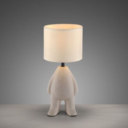JUST LIGHT. 14191-39 - Laualamp TED 1xE27/25W/230V beež