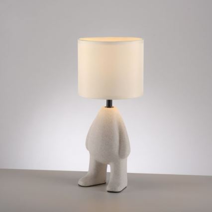 JUST LIGHT. 14191-39 - Laualamp TED 1xE27/25W/230V beež