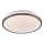 JUST LIGHT. 14293-18 - LED Hämardatav laevalgusti KYLE LED/10W/230V d. 28 cm must