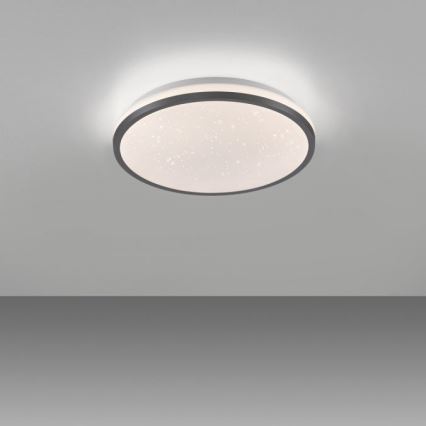 JUST LIGHT. 14293-18 - LED Hämardatav laevalgusti KYLE LED/10W/230V d. 28 cm must
