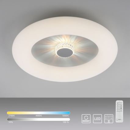 JUST LIGHT. 14383-16 - LED Hämardatav laevalgusti VERTIGO LED/26W/230V 2700-5000K valge + kaugjuhtimispult