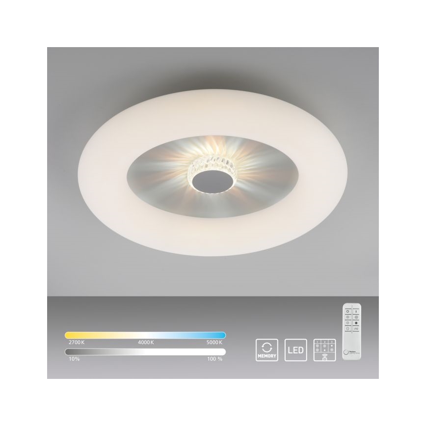 JUST LIGHT. 14383-16 - LED Hämardatav laevalgusti VERTIGO LED/26W/230V 2700-5000K valge + kaugjuhtimispult