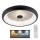 JUST LIGHT. 14384-18 - LED Hämardatav laevalgusti VERTIGO LED/29W/230V 2700-5000K must + kaugjuhtimispult