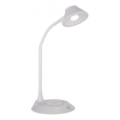 JUST LIGHT. 14414-16 - LED dimmerdatav paindlik puutetundlik laualamp traadita laadimisega PUCKI LED/4,5W/230V valge