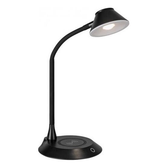 JUST LIGHT. 14414-18 - Hämardatav paindlik puutelaudlamp juhtmevaba laadimisega PUCKI LED/4,5W/230V must