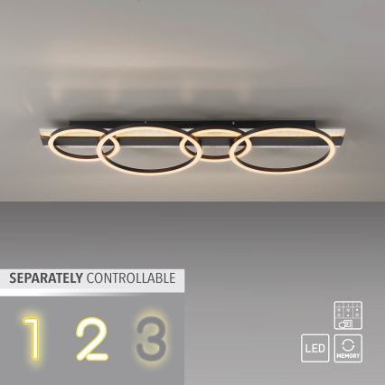JUST LIGHT. 14426-21 - LED laelamp CICHIO LED/37W/230V + LED/9,5W 30x86 cm must