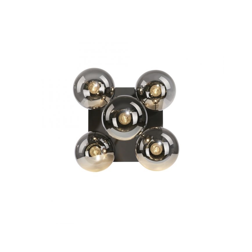 JUST LIGHT. 14602-18 - Ripplühter WIDOW 5xE14/25W/230V must