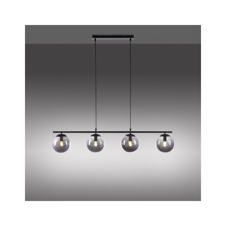 JUST LIGHT. 14604-18 - Lühter WIDOW 4xE14/25W/230V must