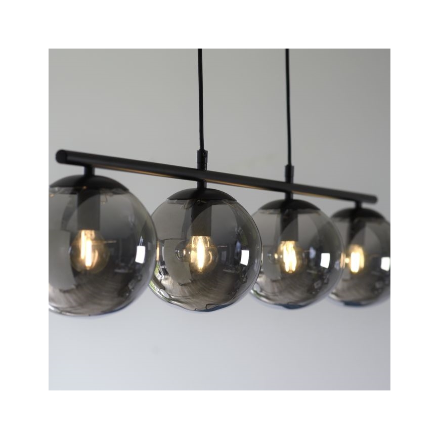 JUST LIGHT. 14604-18 - Lühter WIDOW 4xE14/25W/230V must