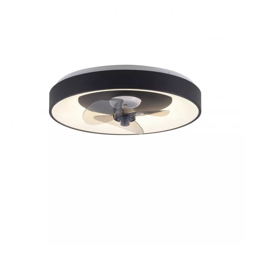 JUST LIGHT. 14644-18 - LED Hämardatav laeventilaator valgustiga VENIKA LED/36W/230V d. 48,6 cm 2700-5000K + kaugjuhtimispult