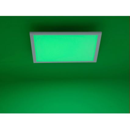 JUST LIGHT. 14681-16 - LED RGB Hämardatav pinnale kinnitatav valguspaneel LOLA FLAT LED/28W/230V 2700-5000K + kaugjuhtimispult