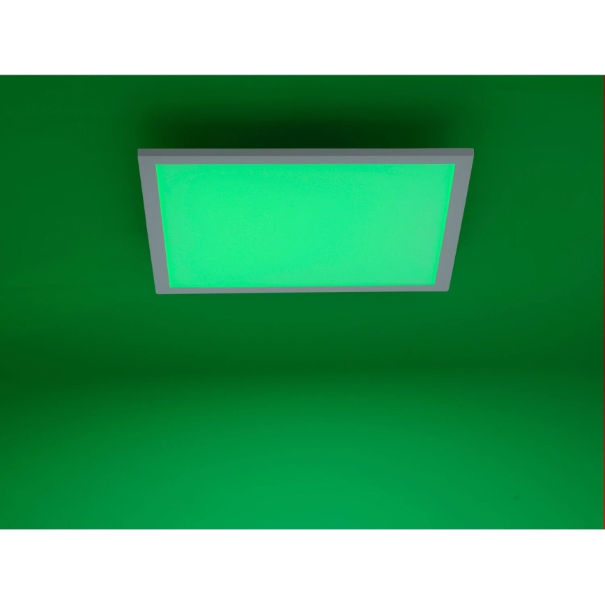 JUST LIGHT. 14681-16 - LED RGB Hämardatav pinnale kinnitatav valguspaneel LOLA FLAT LED/28W/230V 2700-5000K + kaugjuhtimispult