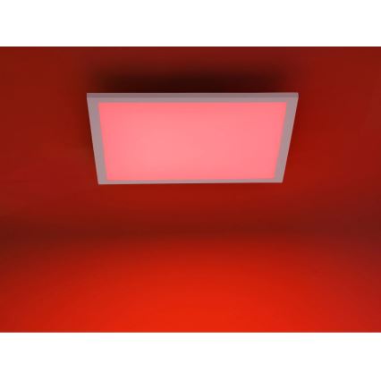 JUST LIGHT. 14681-16 - LED RGB Hämardatav pinnale kinnitatav valguspaneel LOLA FLAT LED/28W/230V 2700-5000K + kaugjuhtimispult