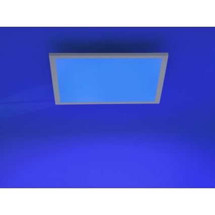 JUST LIGHT. 14681-16 - LED RGB Hämardatav pinnale kinnitatav valguspaneel LOLA FLAT LED/28W/230V 2700-5000K + kaugjuhtimispult