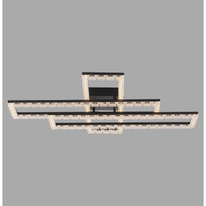 JUST LIGHT. 14733-18 - LED laelamp GLITRA LED/35W/230V 57x72 cm must