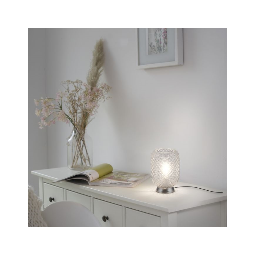 JUST LIGHT. 14906-55 - Laualamp REISHI 1xE27/40W/230V matt kroom