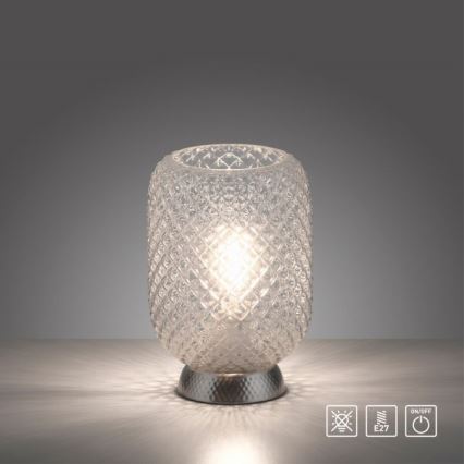 JUST LIGHT. 14906-55 - Laualamp REISHI 1xE27/40W/230V matt kroom