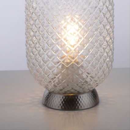 JUST LIGHT. 14906-55 - Laualamp REISHI 1xE27/40W/230V matt kroom