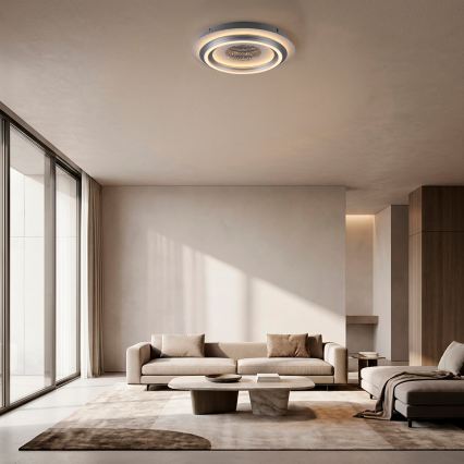 JUST LIGHT. 15089-21 - LED-laelamp CICHIO LED/36W/230V läbimõõt 40 cm mattkroom