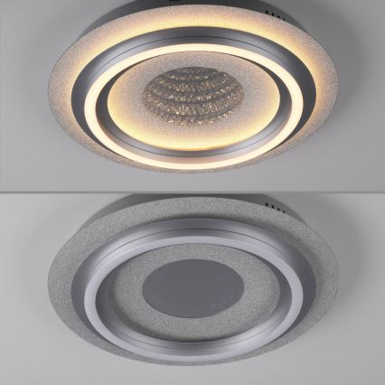 JUST LIGHT. 15089-21 - LED-laelamp CICHIO LED/36W/230V läbimõõt 40 cm mattkroom
