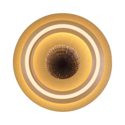 JUST LIGHT. 15089-60 - LED laelamp CICHIO LED/36W/230V läbimõõt 40 cm kuldne