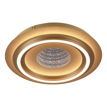 JUST LIGHT. 15089-60 - LED laelamp CICHIO LED/36W/230V läbimõõt 40 cm kuldne