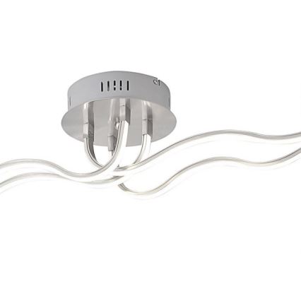 JUST LIGHT. 15126-55 - LED Pinnale kinnitatav lühter WAVE LED/29,4W/230V matt kroom
