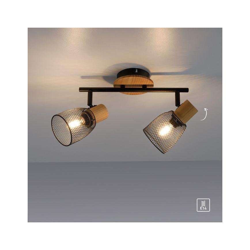 JUST LIGHT. 15192-79 - Kohtvalgusti TAMIS 2xE14/10W/230V