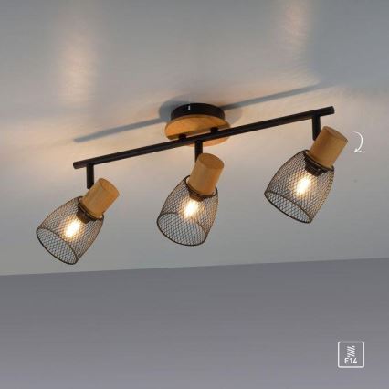 JUST LIGHT. 15193-79 - Kohtvalgusti TAMIS 3xE14/10W/230V