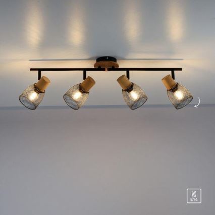 JUST LIGHT. 15194-79 - Kohtvalgusti TAMIS 4xE14/10W/230V