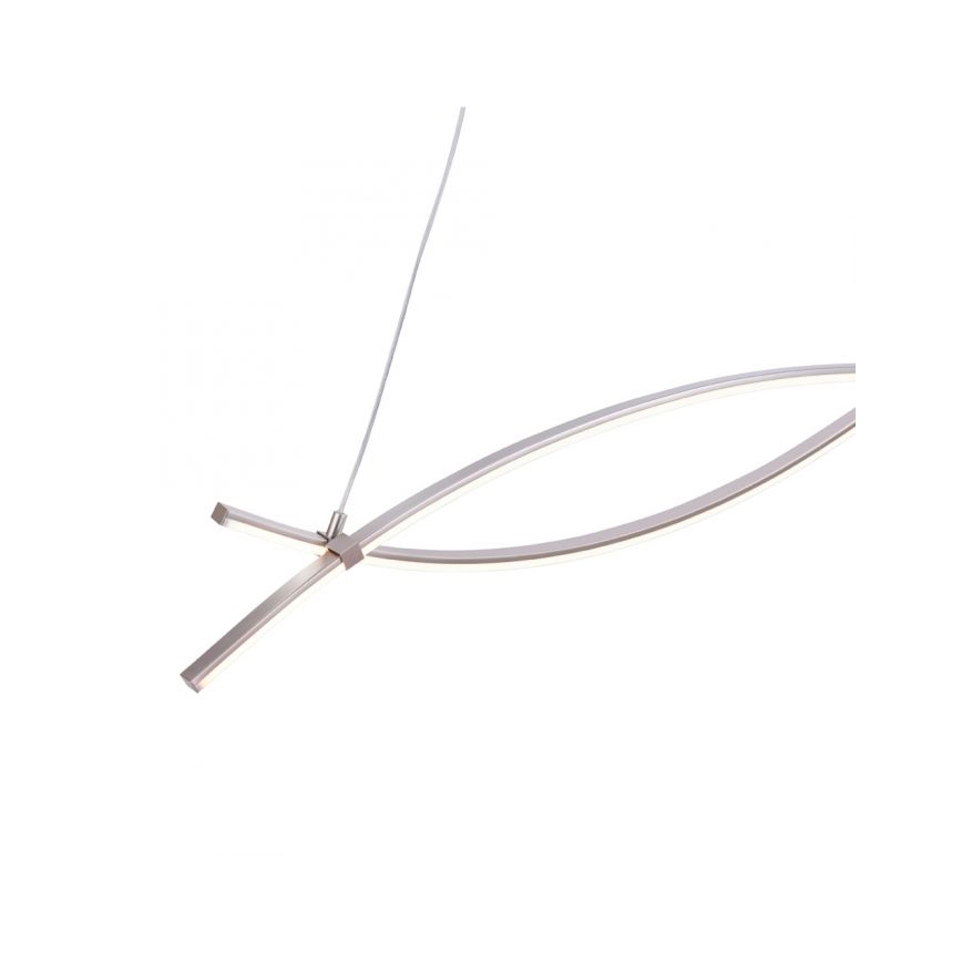 JUST LIGHT. 15382-55 - LED Lühter MAJA 2xLED/8,4W/230V matt kroom