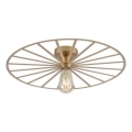 JUST LIGHT. 15636-60 - Laevalgusti SPIKE 1xE27/40W/230V d. 50 cm messing