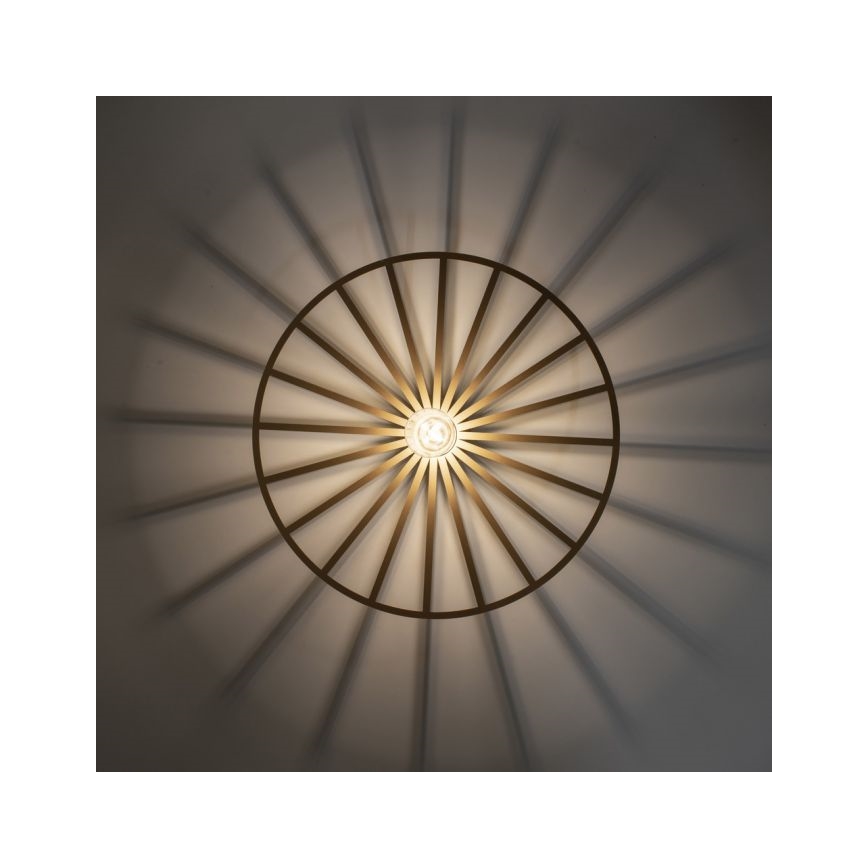 JUST LIGHT. 15636-60 - Laevalgusti SPIKE 1xE27/40W/230V d. 50 cm messing