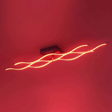 JUST LIGHT. 16266-55 - RGB LED Hämardatav laevalgusti LOLA WAVE LED/30W/230V 2700-5000K + kaugjuhtimispult