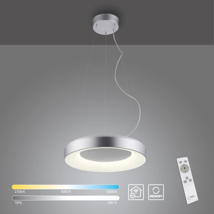 JUST LIGHT. 17075-21 - LED Hämardatav lühter KETO ANIKA LED/26,5W/230V 2700-5000K + kaugjuhtimispult