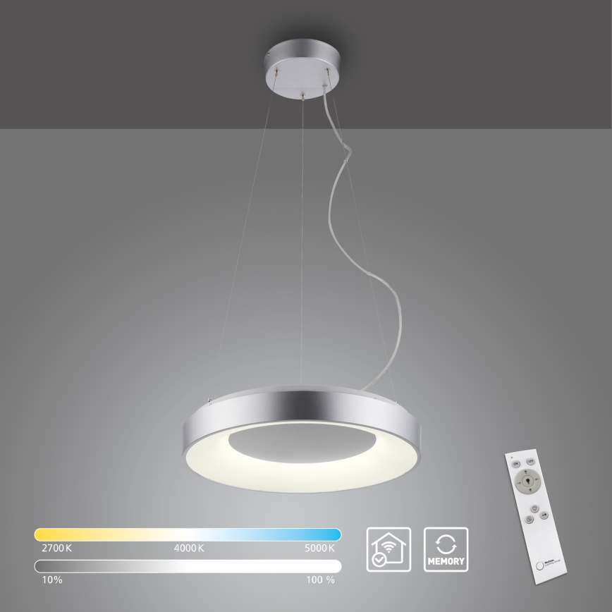JUST LIGHT. 17075-21 - LED Hämardatav lühter KETO ANIKA LED/26,5W/230V 2700-5000K + kaugjuhtimispult