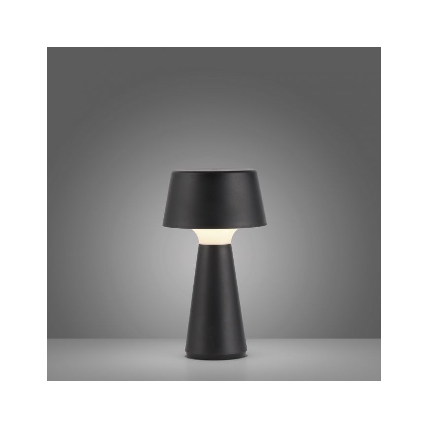 JUST LIGHT. 19260-18 - LED Hämardatav puutetundlik väli lamp ABERA LED/3W/3,7V 2000 mAh USB IP54 must