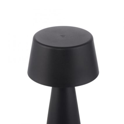 JUST LIGHT. 19260-18 - LED Hämardatav puutetundlik väli lamp ABERA LED/3W/3,7V 2000 mAh USB IP54 must
